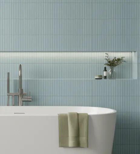 Nieuw Wandtegel Ragno Gamma Blauw Lake Mat 5x30