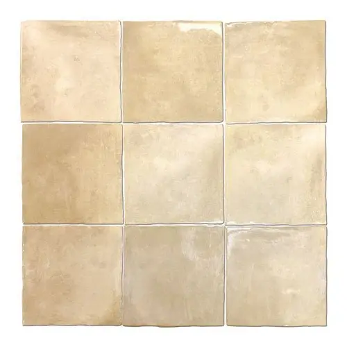 Koop Vandaag Wandtegel Agostino Brume Handvorm Beige Glans 13x13