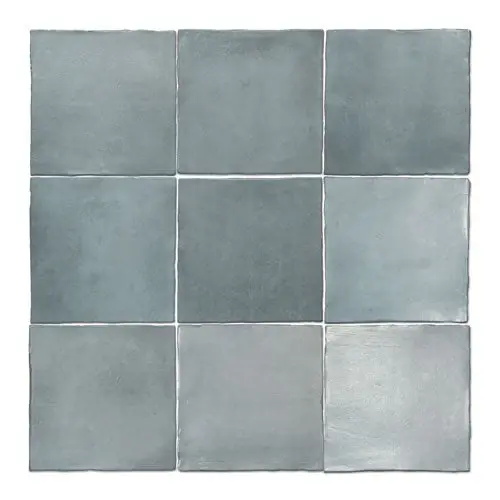 Wandtegel Agostino Brume Handvorm Staal Grijs Mat 13x13 Hete Deal