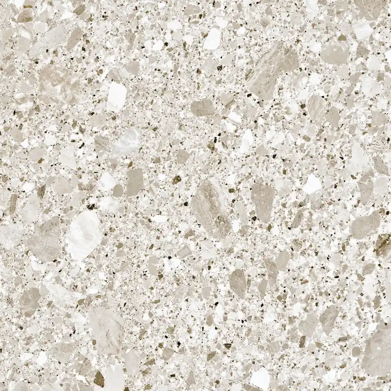 Vloertegel/Wandtegel Concorde Pietra Terrazzo Stonelook Beige 60x60 Meest Verkocht