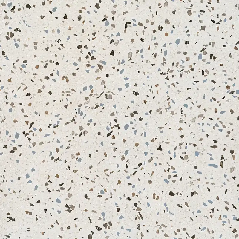 Seizoensaanbieding Vloertegel/Wandtegel STP Crisp Kleur Terrazzo Blauw 60x60