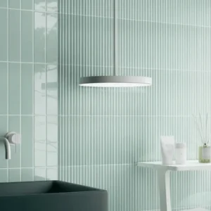 Wandtegel Equipe Costa Nova Aloë Turquoise Glans Visgraat 5×20 Speciale Aanbieding