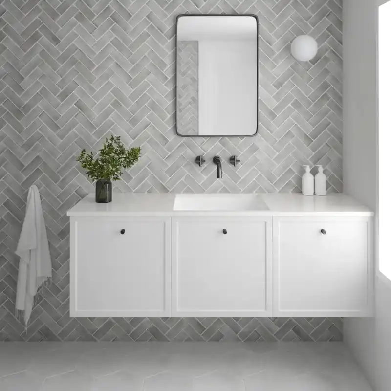 Nu Kopen Vloertegel/Wandtegel Equipe Ceramica Coco Amber Grey Grijs Mat 5x15