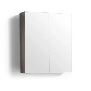 Sanitair Boch Spiegelkast Mat Donker Eiken 60x70x16cm Bestel Nu