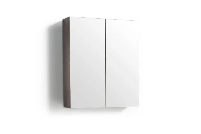 Sanitair Boch Spiegelkast Mat Donker Eiken 60x70x16cm Bestel Nu