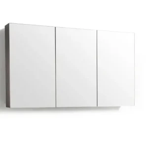 Laatste Versie Sanitair Boch Spiegelkast Mat Donker Eiken 120x70x16cm