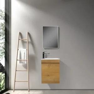 Sanitair Boch Fonteinkast Mat Eiken 52x39,5x22cm Weekendaanbieding
