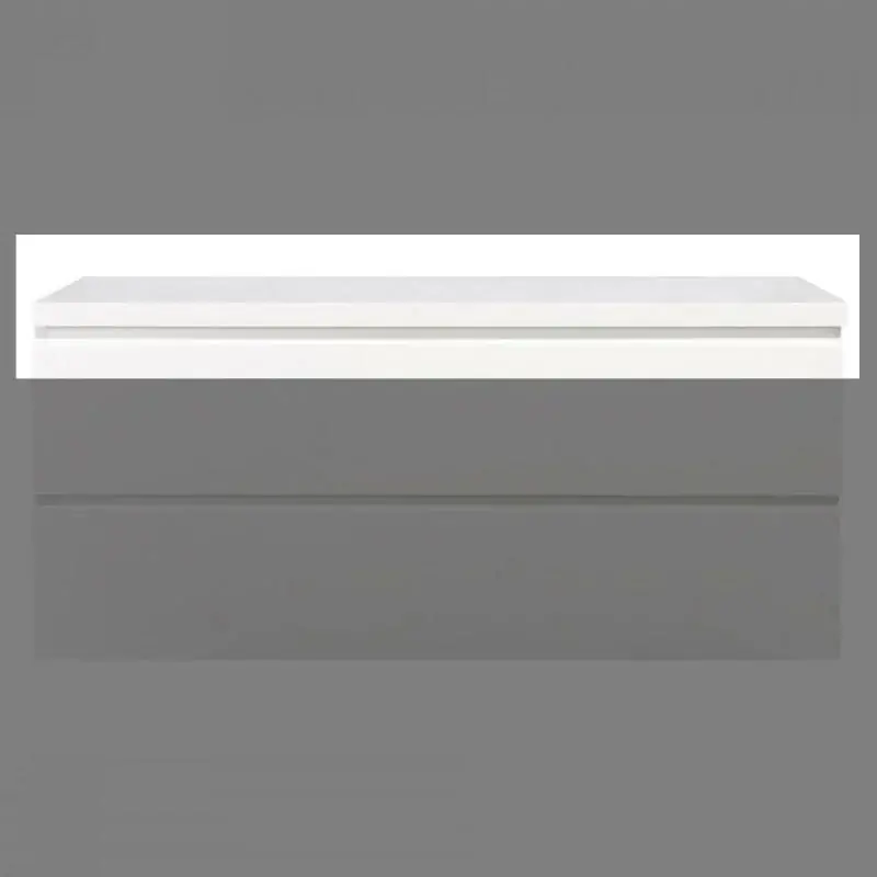 Gereduceerde Prijs Sanitair Boch Topblad Wit Glans 120cm