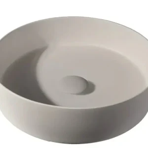 Sanitair Sani Waskom Solid Surface Beige Mat 39x39x10,8cm Bestel Nu