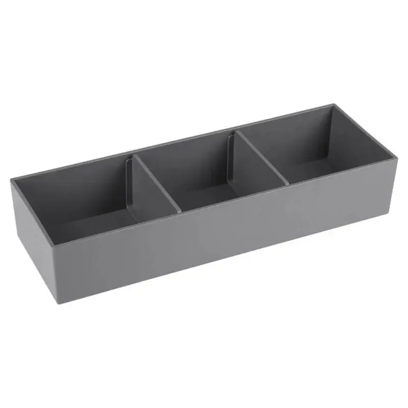 Nu Kopen Sanitair Differnz Lade Organizer Grijs 32x11x6cm - 3-vakken