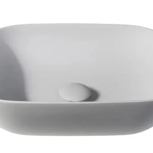 Sanitair Sani Waskom Solid Surface Wit Mat 46x34x12,2cm Betaalbaar