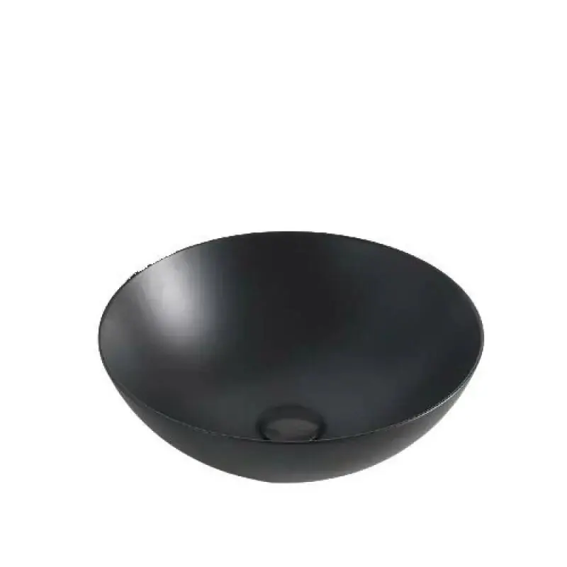 Shop Nu Sanitair Saniclear Waskom Keramiek Zwart Mat 40x40x13,5cm