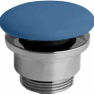 Sanitair Saniclear Clickwaste Keramiek Blauw Mat 7x8x7cm Shop Nu