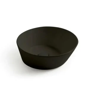Shop Nu Sanitair Sani Waskom Keramiek Rond Zwart Mat 42x42x16,5cm