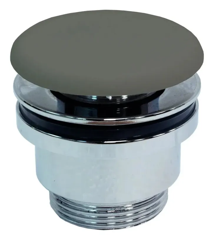 Sanitair Saniclear Clickwaste Solid Waskom Moka Mat 7x8x7cm Actieprijs