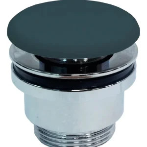 Sanitair Saniclear Clickwaste Solid Waskom Antraciet Mat 7x8x7cm Gecertificeerd