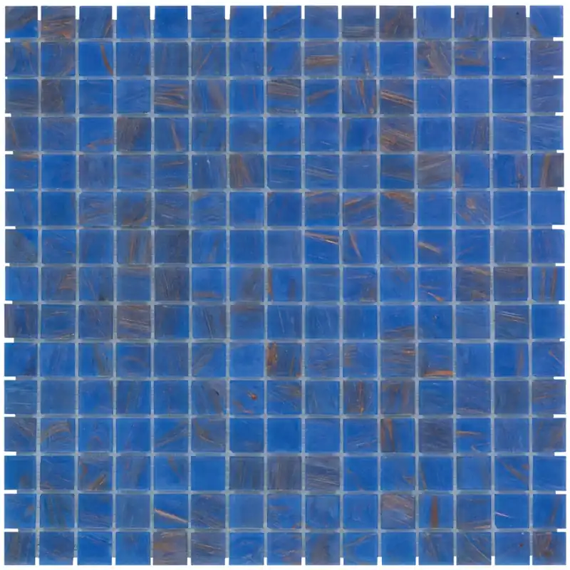 Wand & Vloer Mozaïek Tegels Factory Glas Blauw - Matje 32,2x32,2cm Hoge Kwaliteit