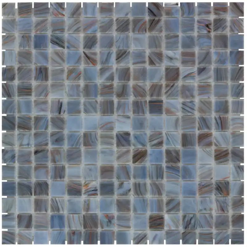 Wand & Vloer Mozaïek Tegels Factory Glas Grijs - Matje 32,2x32,2cm Beperkt Aanbod