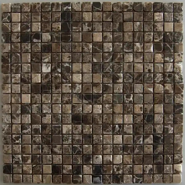 Populair Wand & Vloer Mozaïek Tegels Factory Anticato Kieviet Donkergrijs - Matje 30x30cm