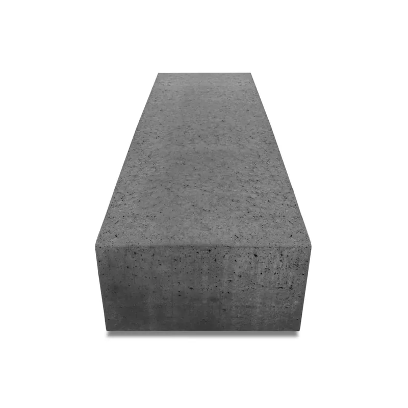 ArtiStone zitelement recht 200x60x40 Antraciet Op = Op