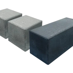 Veilige Betaling Zitelement/stapelblok 40x40x100 cm grijs