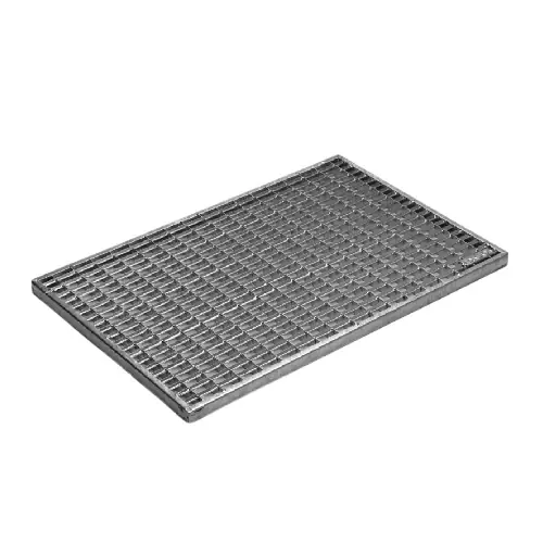 Uitverkoop ACO Schoonloper Maasrooster 30x10mm - 75x50x2cm verzinkt staal
