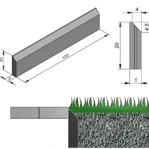 Shop Nu Opsluitband SansVue 6x20x100 cm Grijs