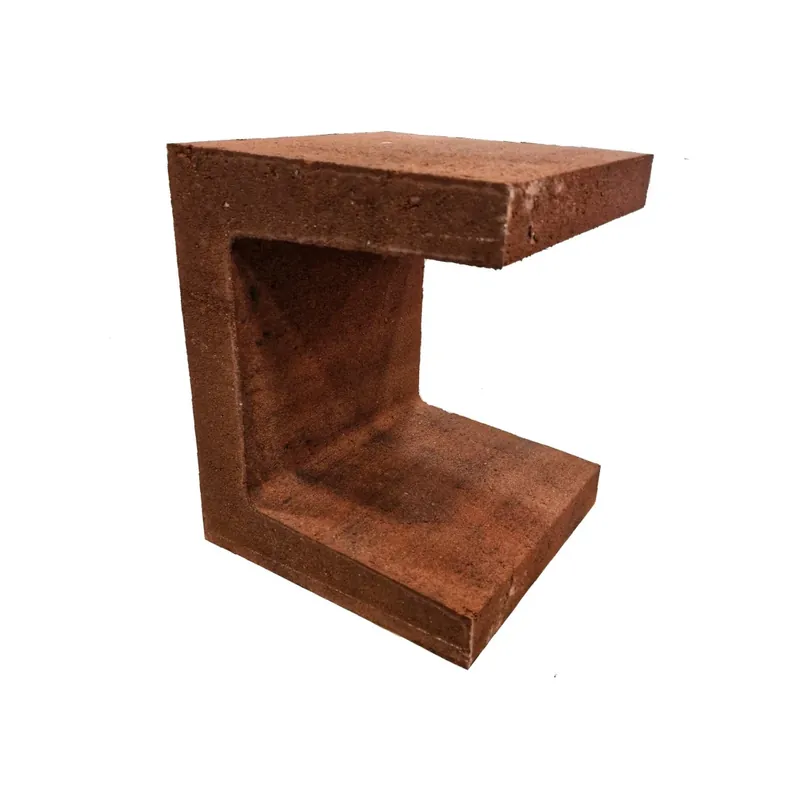 U-element 40x40x50 Roestbruin Exclusieve Aanbieding