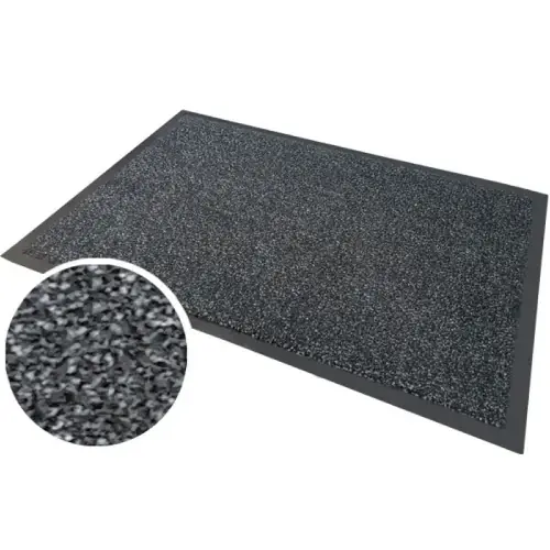 Beste Prijs Drooglopermat antraciet innova 90x60 cm