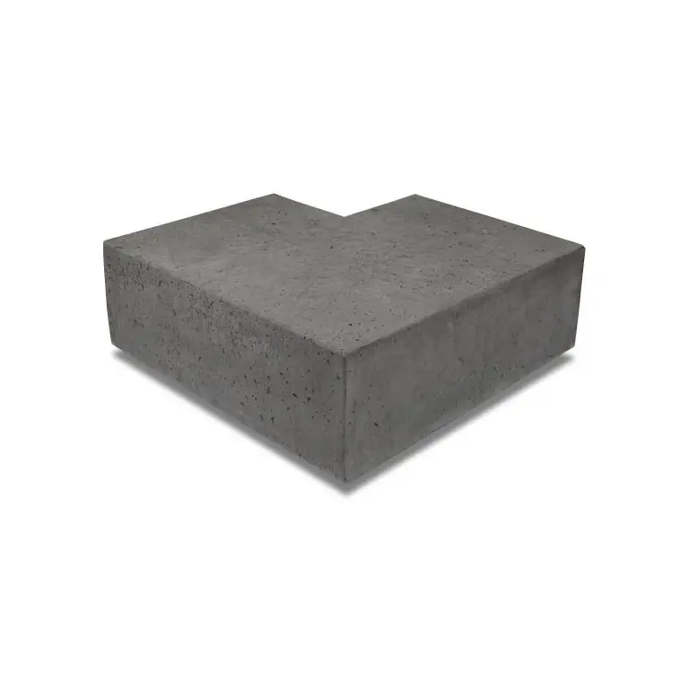 Beste Prijs ArtiStone hoekstuk traptreden 90° buiten 37x15 Antraciet