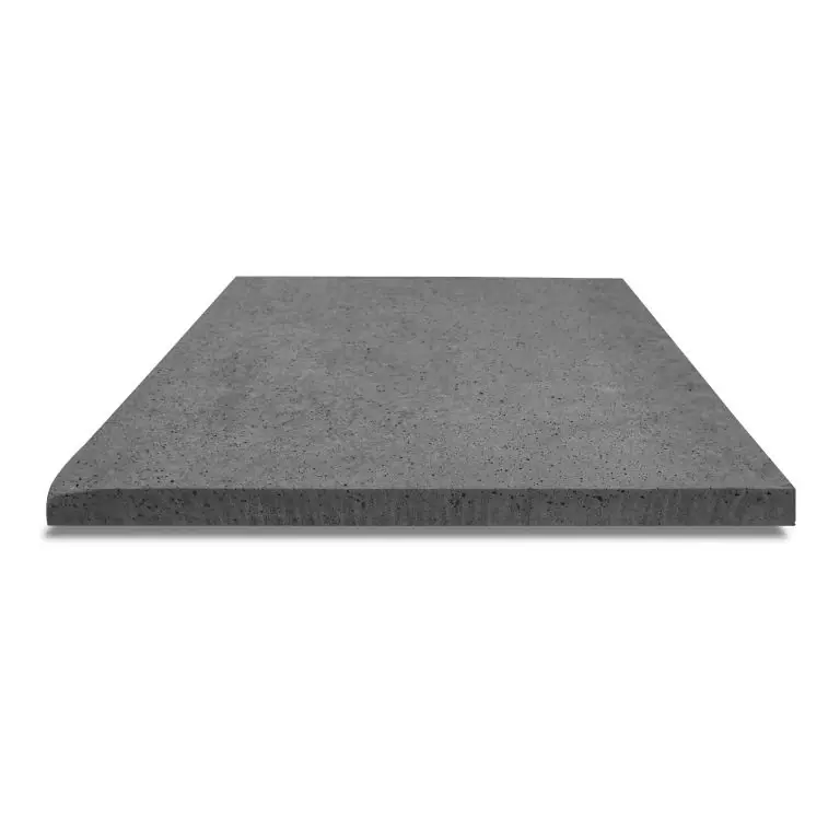 Gratis Retour ArtiStone zwembadrand hoekstuk 90 graden 100x100x5 Antraciet