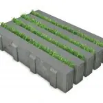 Fabrieksprijs EcoStrook 60x40x12 Antraciet
