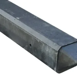 Alleen Vandaag Hoekpaal Punt 10x10x310 (sponning 54 cm) Antraciet