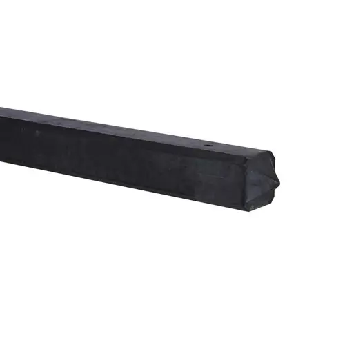 Hoekpaal tbv plantenbak Punt 10x10x100 (sponning 37 cm) Antraciet Gratis Retour