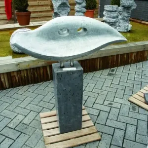 Fish on sokkel zwart 100 cm Nu Kopen