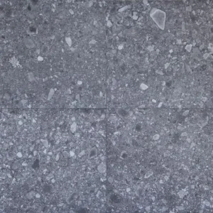 Keramische tegel 60x60x2 cm Norr Svart RR03 Korting