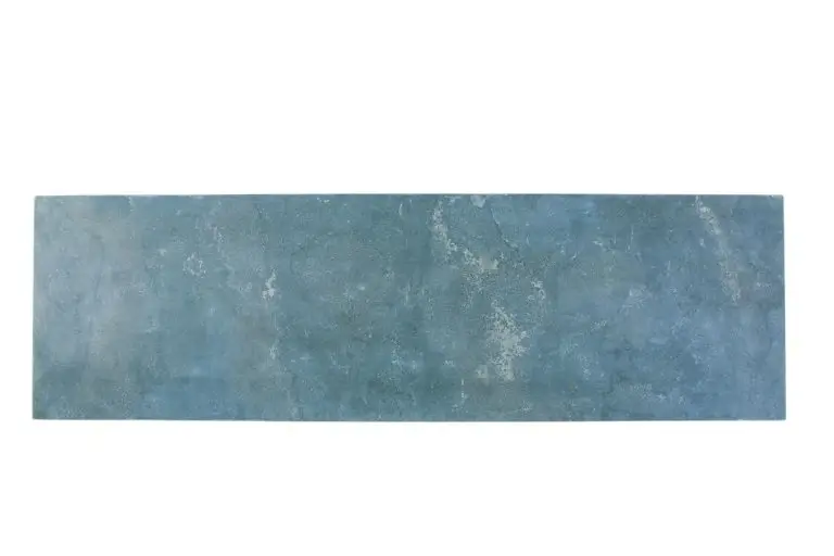 Flitsaanbieding Afdekplaat / vijverrand Blauwsteen 100x25x3 cm met facet