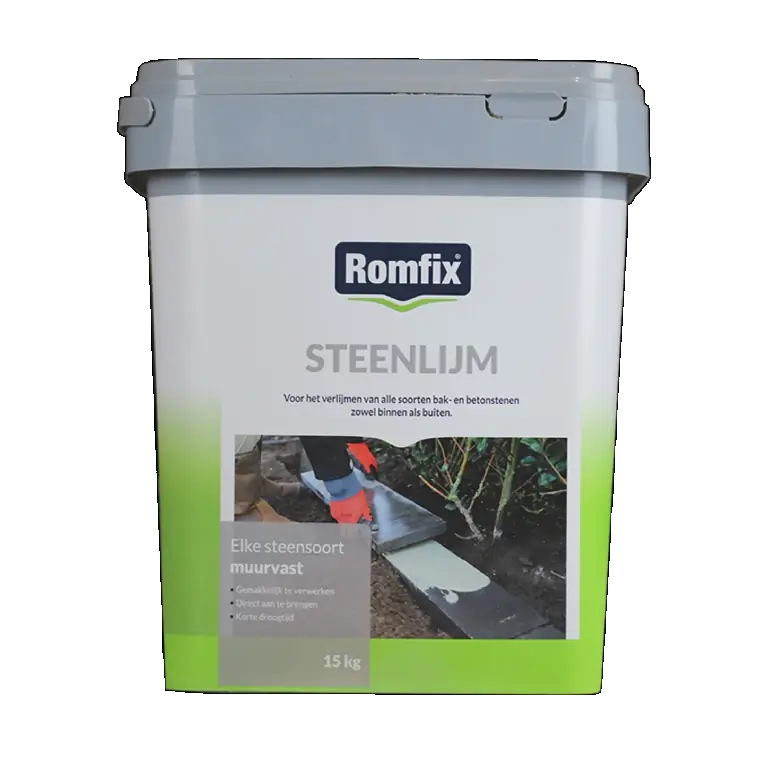Fabrieksprijs Romfix Steenlijm 15 kg