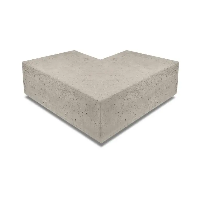 ArtiStone hoekstuk traptreden 90° buiten 40x20 Greige Seizoensaanbieding