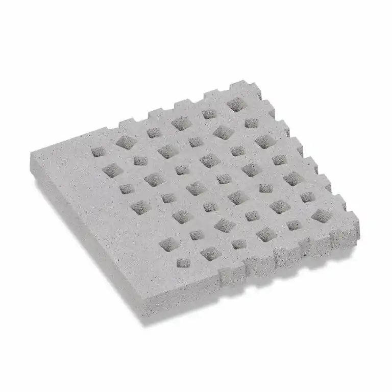 Beste Prijs Weave tegel 100x100x10 cm rand Grijs