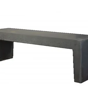 Flitsaanbieding Tuinbank 45x45x180cm zwart