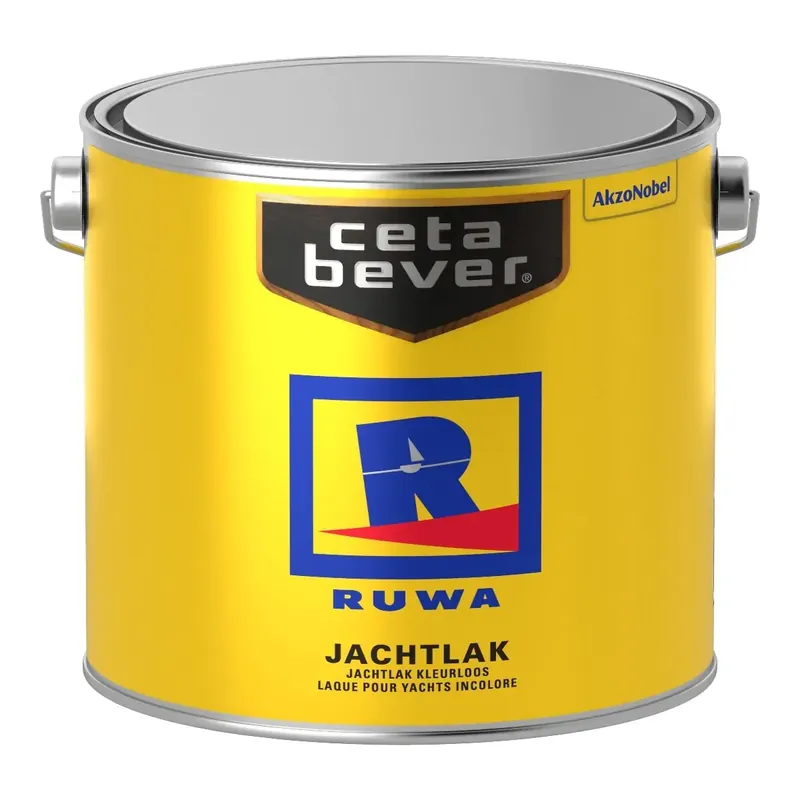 Lage Kosten ruwa jachtlak (blank) 2,5 ltr