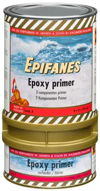 epifanes epoxy primer (wit) 0,75 liter Finale Uitverkoop