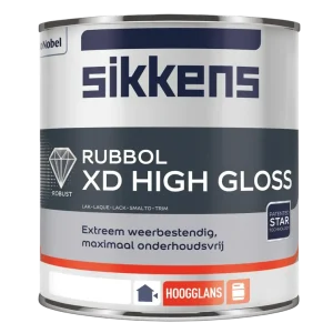 Fabrieksprijs Sikkens Rubbol XD High Gloss (lichte kleur) 1 ltr