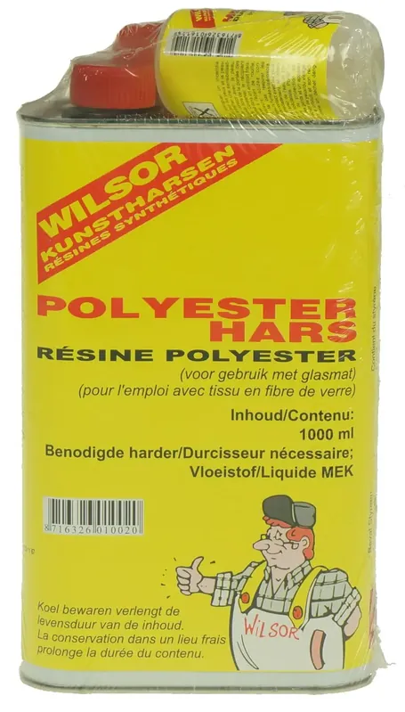 wilsor polyesterhars 1 liter Beperkte Voorraad