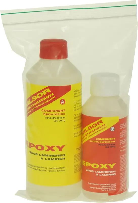 wilsor epoxy hars 0,7 kilo Superprijs