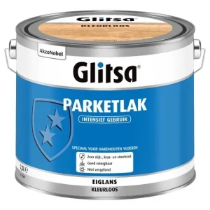 Glitsa Parketlak Eiglans 2,5 ltr Uitverkoop