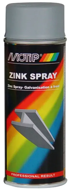 motip spuitbus zinkspray 0,4 ltr Superprijs