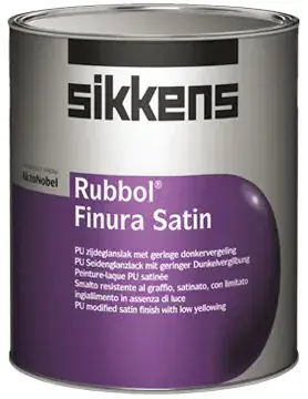 Direct Verzonden Sikkens Rubbol Finura Satin (lichte kleur) 1 ltr