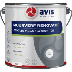 Avis Muurverf Renovatie 2,5 Ltr Aanbieding
